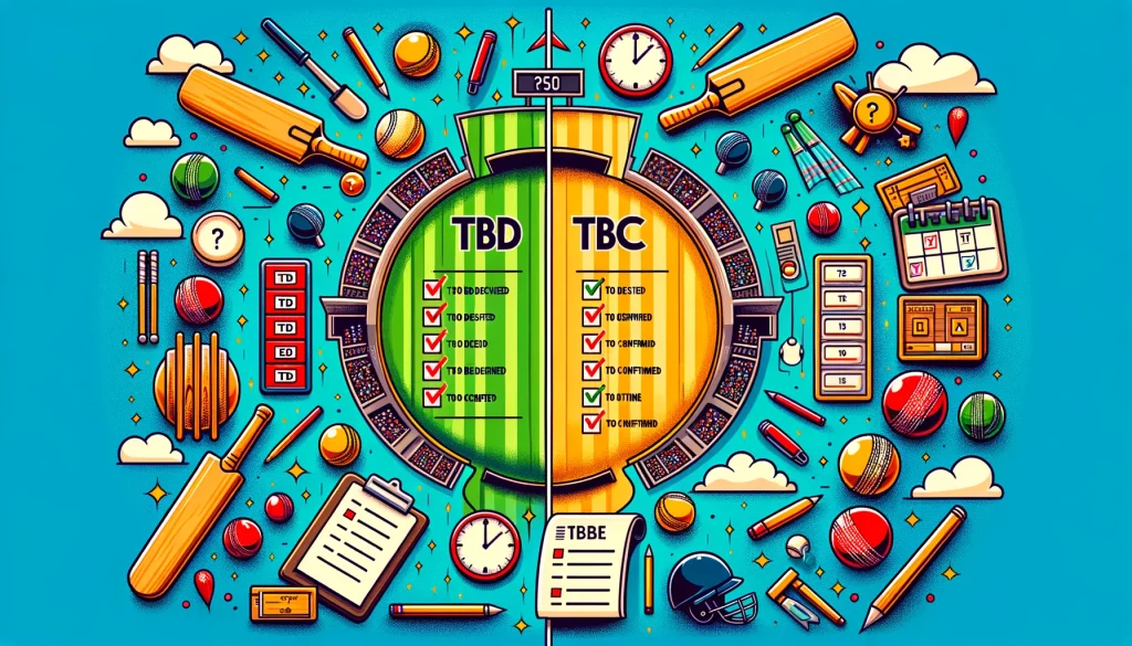 What is the Full Form of TBD in Cricket?